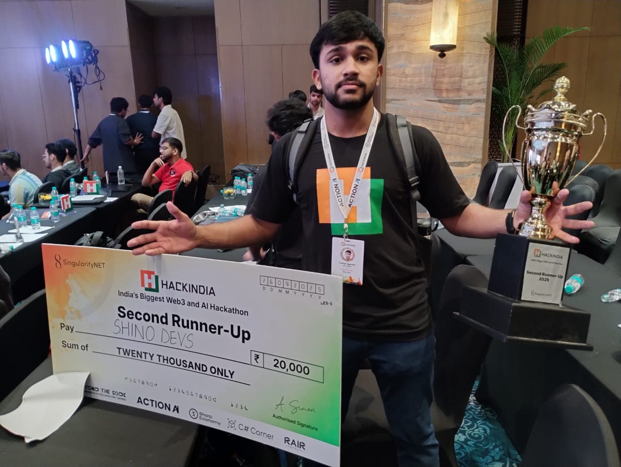 HackIndia National Winner